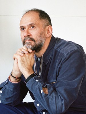 Enrico David (b. 1966), photographed in his studio in Hackney, London, in January 2019.