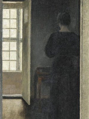 Interior. Strandgade 30 (1901), Vilhelm Hammershøi.