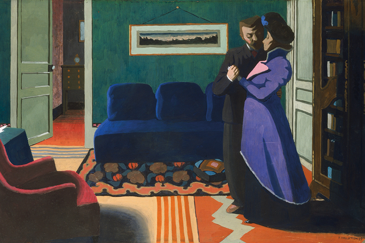 The Visit (1899), Félix Vallotton. Kunsthaus Zürich.