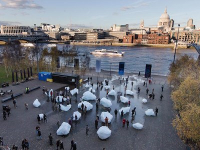 Ice Watch (2018), Olafur Eliasson and Minik Rosing.