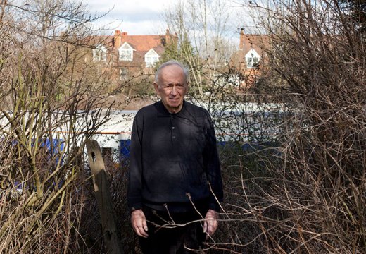 Leon Kossoff. Photo: © Toby Glanville; courtesy Annely Juda