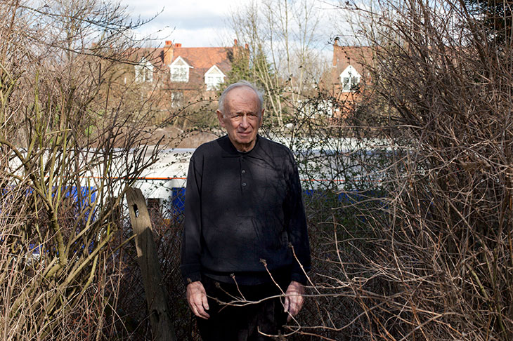 Leon Kossoff. Photo: © Toby Glanville; courtesy Annely Juda