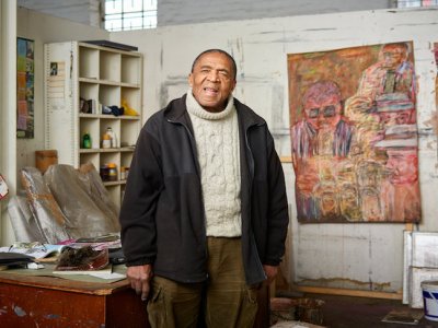 David Koloane in 2016.