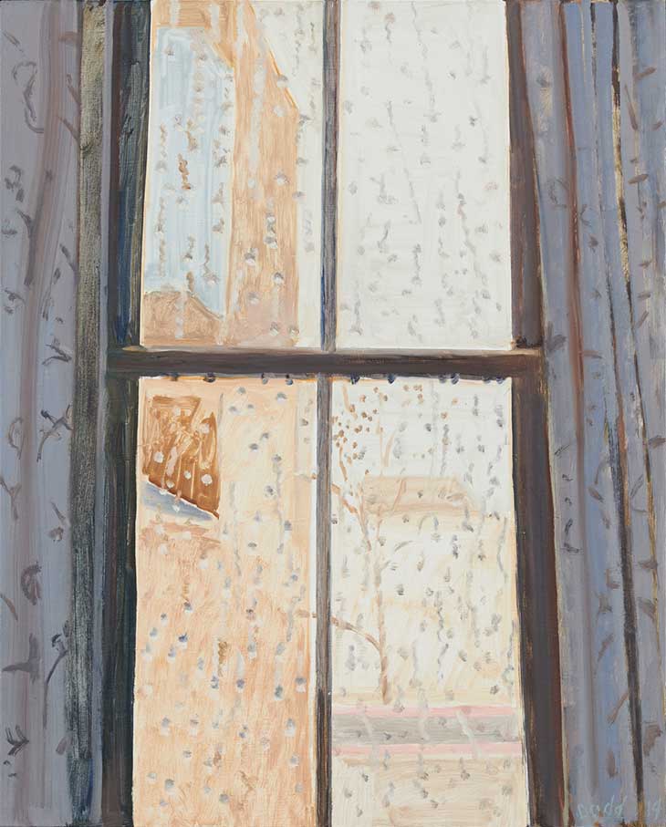 Rainy Window, NYC