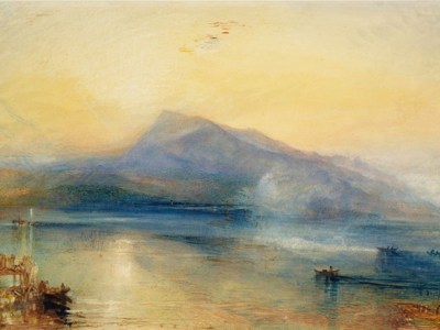 The Dark Rigi: The Lake of Lucerne, Showing the Rigi at Sunrise (1842), J.M.W. Turner.