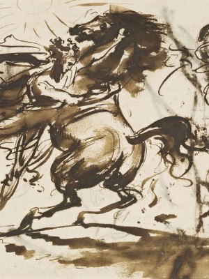 Alexander taming Bucephalus (c. 1800), Antoine-Jean Gros. Photo: © RMN-Grand Palais (musée du Louvre)/Michel Urtado