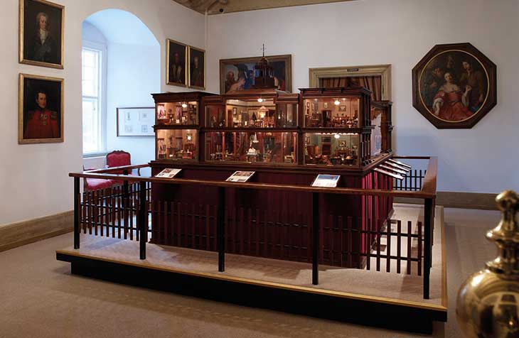 Titania’s Palace installed in the Rigborg Room, Egeskov Castle, Kværndrup