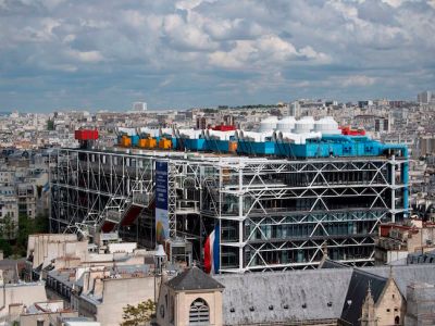 The Pompidou Centre, Paris.