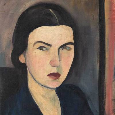 My Self-portrait (detail; 1927), Sarah Affonso.