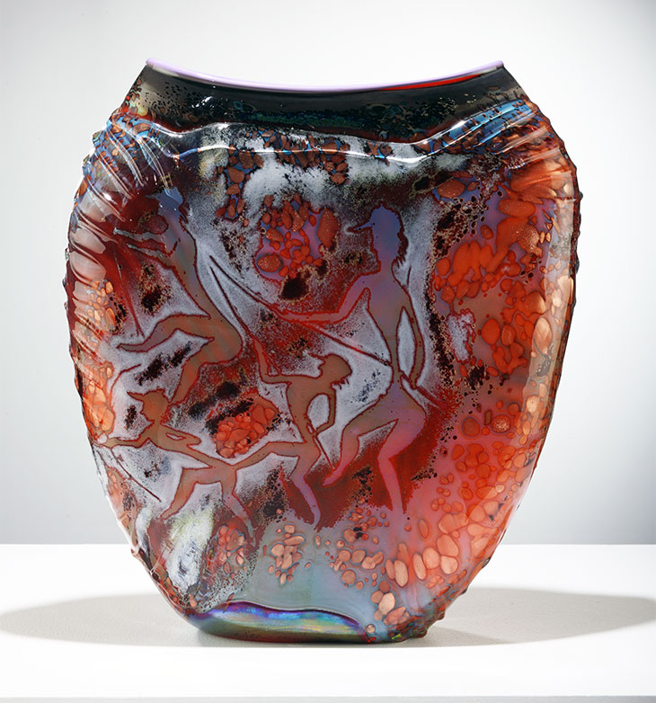 Animal Vessel (1989), William Morris. Glasmuseet Ebeltoft