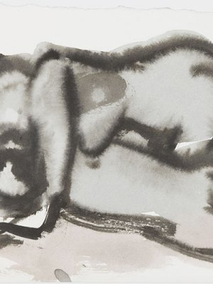 The embrace (2015–16), Marlene Dumas, in Venus & Adonis (2019; David Zwirner Books).