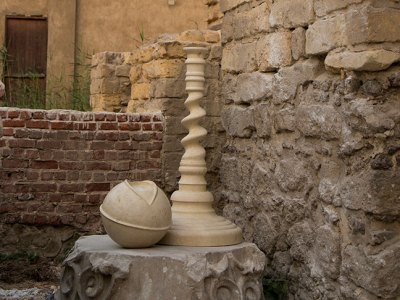Installation view of Bimaristan Qalawoon Gift Shop (2019), Yasmine El Meleegy in in Muhib Al-Din Hall for ‘Reimagined Narratives’, Cairo, 2019.