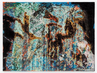 A five thousand year old laugh (2019), Mark Bradford.