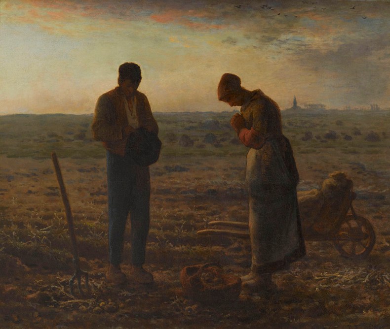 The Angelus (1857–59), Jean-François Millet. Musée d’Orsay, Paris