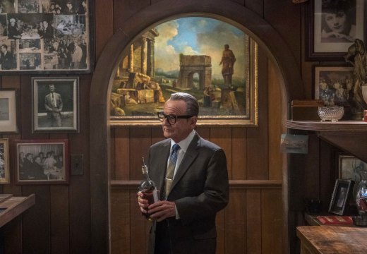 Joe Pesci as Russell Bufalino, who is clearly an art lover, in Martin Scorsese’s The Irishman (2019).