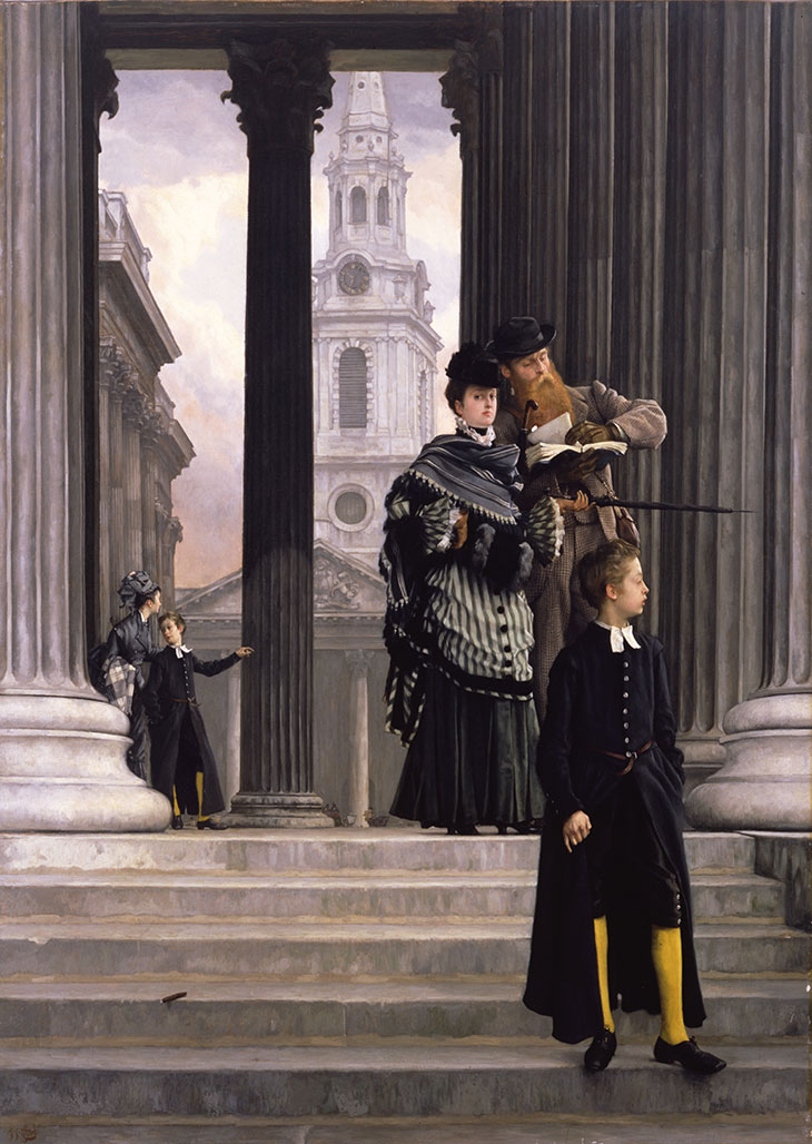 London Visitors (c. 1874), James Tissot. Toledo Museum of Art.