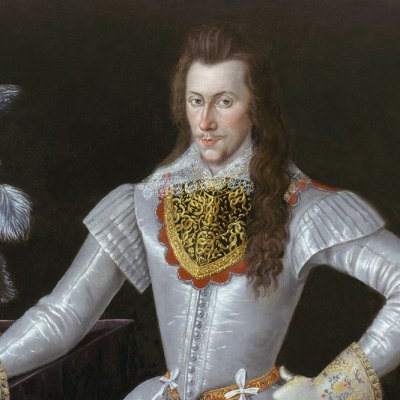 Henry Wriothesley, 3rd Earl of Southampton (1573–1624) (detail; c. 1593–97), unknown artist.