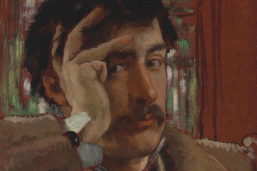 Self-portrait (c. 1865), James Tissot. Fine Arts Museums of San Francisco