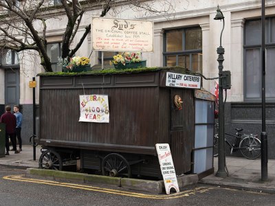 Syd’s coffee stall in 2019.