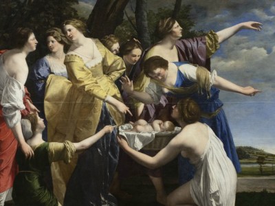 The Finding of Moses (detail; early 1630s), Orazio Gentileschi.