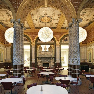 The Gamble Room at the Victoria and Albert Museum, London.