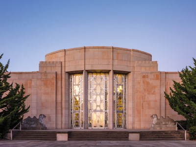 The Seattle Asian Art Museum, designed by Carl F. Gould, which opened in 1933 as the home of the Seattle Art Museum
