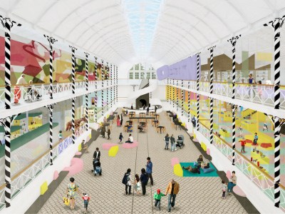 A render of the new V&A Museum of Childhood.