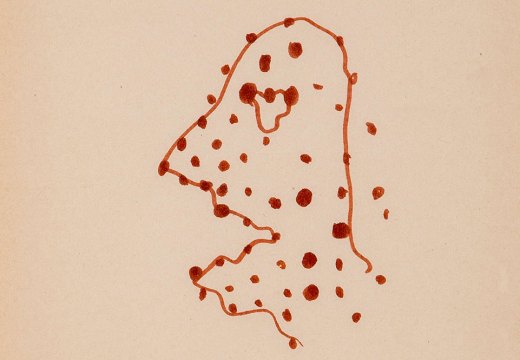 Potato Head (detail; c. 1963–65), Sigmar Polke.