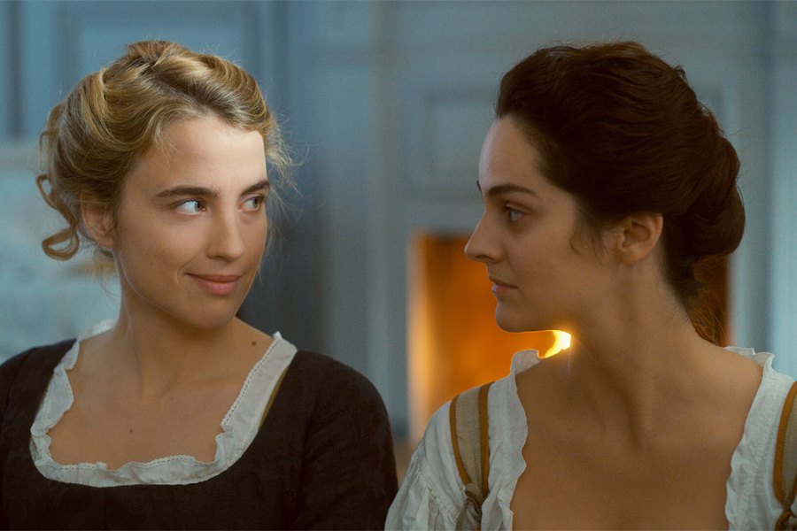 Adèle Haenel and Noémie Merlant in Céline Sciamma’s Portrait of a Lady on Fire.