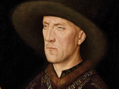 Portrait of Baudouin de Lannoye (detail; c. 1435), Jan van Eyck.