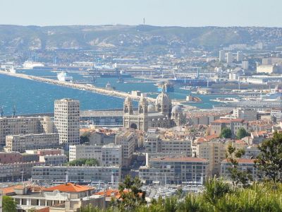 View of Marseille.
