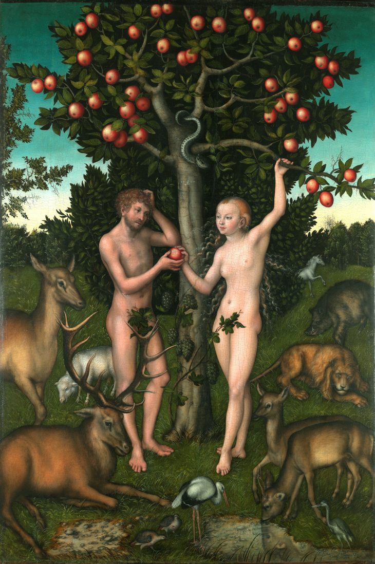 Adam and Eve (1526), Lucas Cranach the Elder