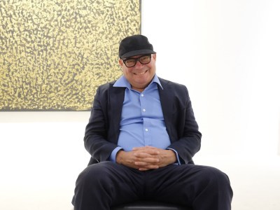 Paul Kasmin at Art Basel Miami Beach in 2018.