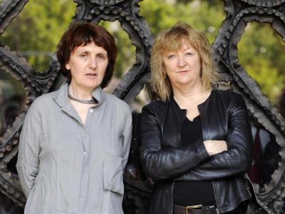 Shelley McNamara and Yvonne Farrell in 2009.