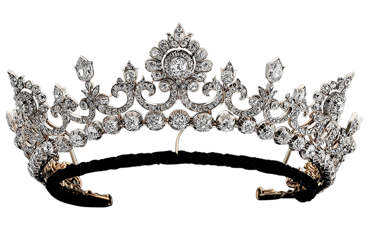 The Anglesey Tiara (c. 1890). Hancocks, price on application