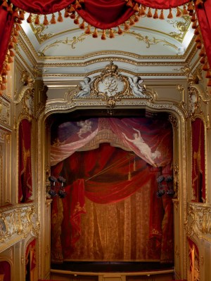 The Yusupov Palace theatre, designed by Andrey Mikhailov in the 1830s,