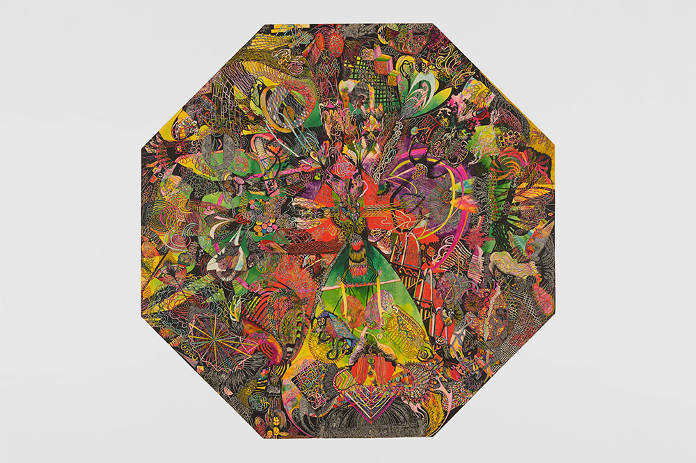 Octagonal Drawing (1976), Ann Churchill.