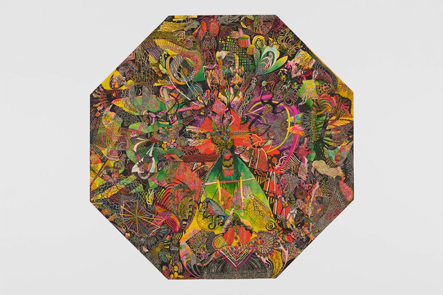 Octagonal Drawing (1976), Ann Churchill.