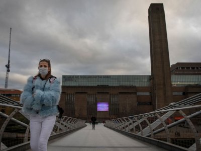 A view of Tate Modern, London, in March 2020.