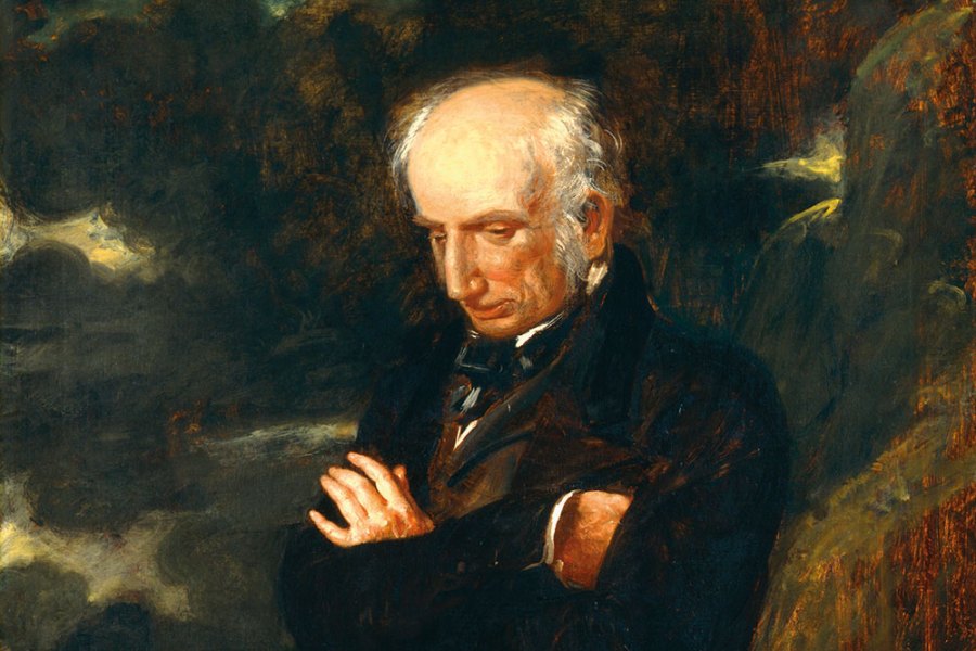 William Wordsworth (detail; 1842), Benjamin Robert Haydon. National Portrait Gallery, London