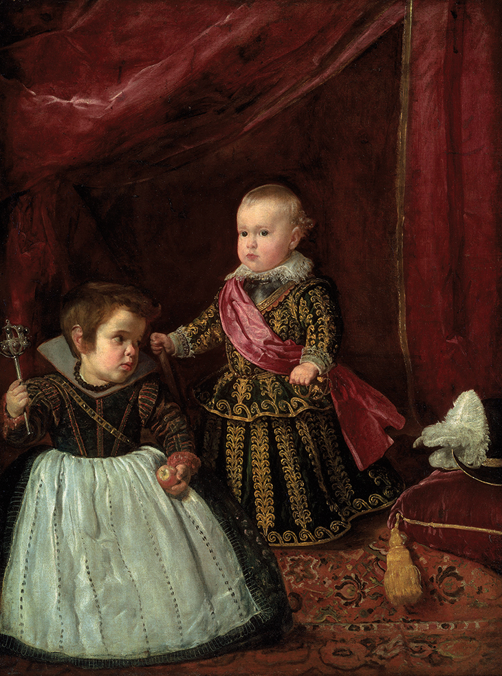 Don Baltasar Carlos with a Dwarf (1632), Diego Rodríguez de Silva y Velázquez.