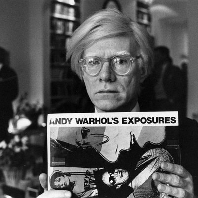 Andy Warhol photographed in 1980.