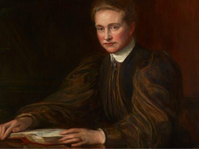 Millicent Fawcett (detail; 1898), Theodore Blake Wirgman. Royal Holloway, University of London