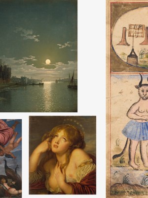 A selection of artworks featured in ‘Starry starry nights (or a few astral weeks)’ curated by the author using Art UK’s Curations tool