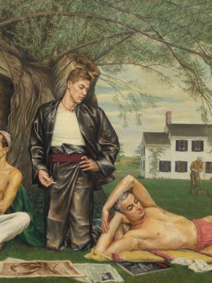 Stone Blossom: A Conversation Piece (1939–40), Paul Cadmus.