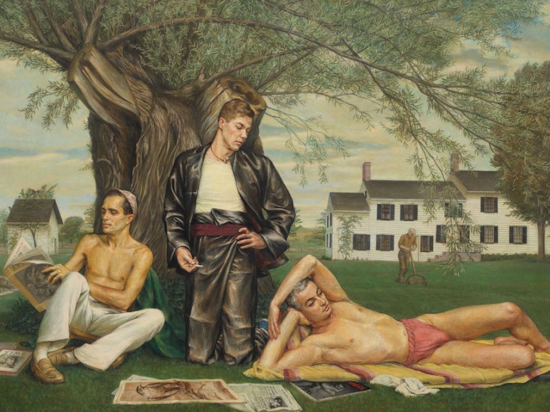 Stone Blossom: A Conversation Piece (1939–40), Paul Cadmus.