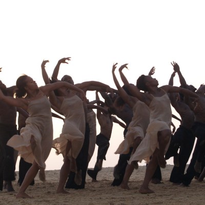 Film still from Dancing at Dusk - A Moment with Pina Bausch's The Rite of Spring (2020), Florian Heinzen-Ziob.