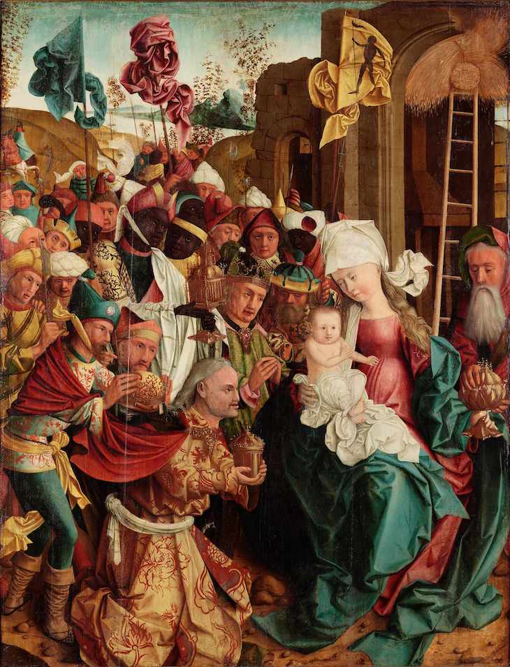 Adoration of the Magi (c. 1495–99), Master of Mondsee. 