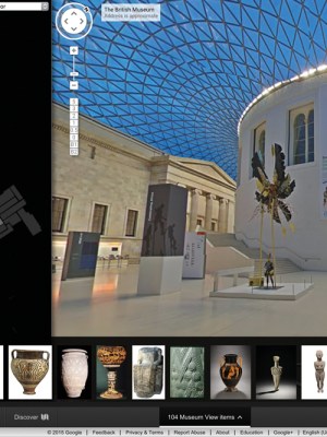 The British Museum has created its virtual tour with Google Arts & Culture