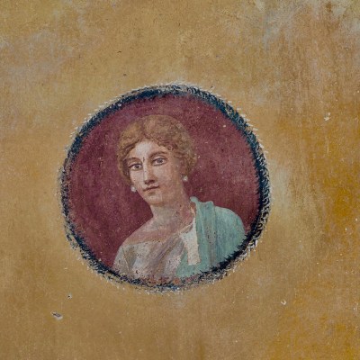 Portrait of a woman from the House with Garden (1st century BC), Pompeii.